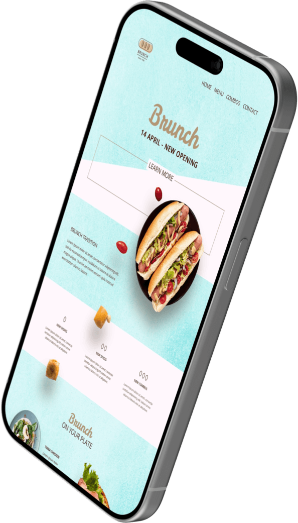 Brunch Restaurant App