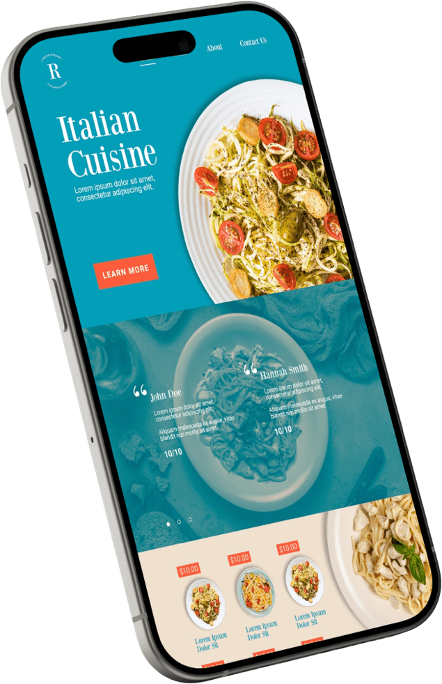 Italian Restaurant App